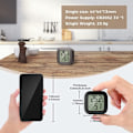 Miniatyrbild 4 av 5: 4 Delar Mini LCD Termometer Inomhus Digital Hygrometer Hög Precision Hög Precision temperatur -50 ℃ 70 ℃ 10% 99% HR för Vardagsrum Baby Baby Ch