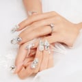 Miniatyrbillede 4 af 5: 2 æsker med rhinestones til neglekunst, over 3300 rhinestones til neglekunst, 6 størrelser af klare rhinestones til negledekoration, smykker, makeup, håndværk.