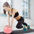 Miniatyrbild 4 av 4: Yogabollstol, sensorisk gungstol för barn i skolan, hemundervisningsstol och skrivbord (rosa)