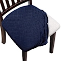 Miniatyrbilde 1 av 4: Set med 4 Jacquard-pregede stolsetertrekk Stretch setetrekk for spisestue kontor hotell bryllup