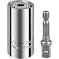 Miniatyrbillede 1 af 5: Universel topnøgle, universalnøgle, universal top (7 mm – 19 mm, 1/4\" – 3/4\"), multifunktionelt håndværktøj og vedligeholdelsesværktøj, let at løsne
