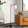Miniatyrbillede 3 af 5: Gulvlamper, stuelamper med ladestation, LED-pærer, stue, soveværelse