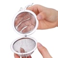 Miniatyrbillede 4 af 4: 2 stk. rustfrit stålkugle til krydderier, køkken, suppe, krydderier, gryderet, filter, køkkenredskab, metal tepose, teæg