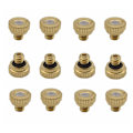 Miniatyrbild 5 av 5: Set med 20 mässingsmunstycken i mässing, atomizers för kylsystem (0,4 mm munstycke)