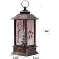 Miniatyrbilde 3 av 5: Juleutendørslys, 3 stk. juledekorasjonslys Julelys med LED-teljus Elg Snømann Julenissen lys for julefestdekor