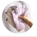 Miniatyrbild 4 av 5: Touchscreen-vantar med värme, tvättbara varma vantar, stretchiga stretchvantar för kallt väder, halkfria touch screen-körhandskar, vintervarma vantar