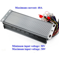 Miniatyrbild 5 av 5: 48V 1500W Motorhastighetsregulator Elektrisk cykel E-cykel Scooter Borstlös DC-motorstyrenhet, Modell: 1500W