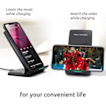 Miniatyrbild 4 av 4: Trådlös laddare, trådlös laddningsstativ för Apple iPhone 13/13 Mini /13 Pro/Xs Max/XR/X/8 Plus, Samsung Galaxy Note 20/20 Ultra/10+