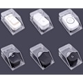 Miniatyrbillede 2 af 5: Transparent vandtæt trådløs dørklokke til Carillon Ring Udvendig knap dør Sonnette Kit Easy Box Kit Installation