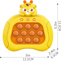 Miniatyrbild 4 av 4: Snabb tryckspel Fidget Toy Pop Game Handheld Bubble Game Glow Pop Toy Lämplig för pojkar, flickor och vuxna födelsedagspresenter