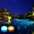 Miniatyrbild 5 av 5: ALED LIGHT 10-pack Mini Dränkbara LED-lampor - Vattentäta Undervattenslampor - RGB Flerfärgade LED-lampor med 2 Fjärrkontroller för Pool, P