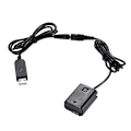 Miniatyrbillede 3 af 3: Np-fw50 Dummy Batteri + DC Power Bank (5v 2a) USB Adapter Kabel Udskiftning Til Ac-pw20 Til Sony Nex-3/5/6/7 Serie A33 A37 A35 A55 A7 A7r A7ii
