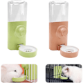 Miniatyrbillede 1 af 5: Stk. Lille Drikkedunk til Dyr, 600ML Automatisk Kaninfoderflaske, Hængende Anti-Dryp Kanindrikker til Marsvin Hamster Chinchilla Pindsvin P