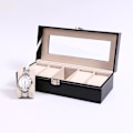 Miniatyrbild 3 av 4: Display, Box, Watch Box, 5 fack, Julgåva, Svart