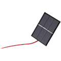 Pikkukuva 5 / 5: 4 kappaleen sarja 1,5 V 0,65 W 60 x 80 mm mikrofonin mini aurinkopaneeli aurinkoenergian energiaa varten, tee-se-itse-vastaanotto, tieteelliset projektit - lelut - akkulaturi