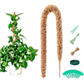 Miniatyrbillede 5 af 5: 2 stk. Mosstænger, Bøjbare Mosstænger til Planter Monstera Klatreplanter Indendørs, Havegitter