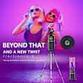 Miniatyrbillede 2 af 5: Smart Phone Holder Selfie Stick, Kamera Auto AI Tracking 360° Fotos og Videoer - Live Stream - Videoopkald - Kameramand - Live Video Chat til iPhone