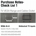 Miniatyrbild 3 av 5: Universellt väggfäste för platt-TV med lågprofil väggfäste för 26-60 LCD/LED/LED/LED-montering/Väggmontering för platt-TV-stöd