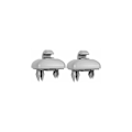 Miniatyrbillede 1 af 5: 2 stk. clips til bilvisir, solskærmskrog til bil, til Audi A1, A3, A4, A5, Q3, Q5 (8e0, 857, 562) A7, B6, B7, B8, S4, S5, Grå
