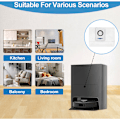 Pikkukuva 4 / 5: 4 kpl Pölynimuripusseja Ecovacs Deebot X1 Omni / X1 e Omni / T20 Omni -imurointiasemalle, 3 litran suuri kapasiteetti, varaosat