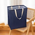 Miniatyrbild 5 av 5: Basics Cube Tall Fabric Storage Basket, Navy