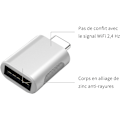 Miniatyrbillede 5 af 5: USB C til USB-adapter (2-pak), USB-C til USB 3.0-adapter, USB Type-C til USB-adapter, Thunderbolt 3 til USB-hun OTG-adapter til MacBook Pro, Air, iP