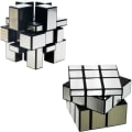 Miniatyrbilde 4 av 5: Speilkube Speilkube Puslespill, Super Smooth Magic Speedcubing Cube Puslespill 3D Magic Cube Professional