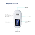 Pikkukuva 2 / 5: Auton Bluetooth-sovitin 2-in-1 Langaton Lähetin Vastaanotin Mikrofonilla