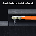 Miniatyrbillede 5 af 5: 110 mm skraldeskruetrækker, 1/4 mini magnetisk skraldenøgle, mini forskudt reversibel skraldeskruetrækker, multifunktionelle lommereparationsværktøjer, 1/4'' Tor
