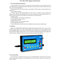 Miniatyrbild 5 av 5: DDS FG -200 funktionssignalgenerator, frekvensräknare 0,01 Hz - 500 kHz Sinussignalkälla + fyrkantsmodul + sågtandsvågform