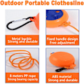 Miniatyrbillede 4 af 5: Camping Retractable Clothesline