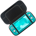 Miniatyrbild 4 av 4: Switch Lite Förvaringsväska Portabel Skyddsväska plus Hård Handväska Förvaringslåda för Transport Transportfodral