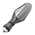 Miniatyrbilde 2 av 4: 4 stk motorsykkelblinklys, LED flytende modus blinklys, blinkende lys, kjørelys bremselys, 12V universell vanntett for motorsykkel