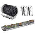 Miniatyrbilde 1 av 5: 4x Takrennerensbeskyttelse med 40 Festeklips, 16cm×6m