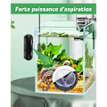 Miniatyrbilde 5 av 5: Akvariumtermometer - LCD Digitalt Akvariumtermometer med Sugekopp og Immersion Probe for Akvarium, Terrarium