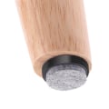 Miniatyrbild 5 av 5: 24 st möbeldynor i filt med spik - möbeldynor för stolar - möbelskydd - bordbenskydd (28 mm)