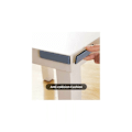 Miniatyrbilde 4 av 4: 8x TEFLON TEFLON TEFLON SLIDER PTFE Rektangulær selvklebende klistremerke 35 x 25 mm GULV GULVBESKYTTER