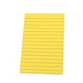 Miniatyrbild 5 av 5: Fodrade självhäftande lappar, 4 färger självhäftande memoblock, lysande post-it-lappar, färgglada stora fyrkantiga självhäftande lappar för kontor, hem, skola, möte,