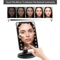 Miniatyrbilde 5 av 5: Lighted Mirror, 10X Magnifying LED Makeup Mirror, LED Mirror, USB og batteri opplading, 180° Makeup Mirror, Lighted Magnifying Mirror for Makeup, Sh