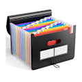 Miniatyrbild 1 av 5: Sader A4 / Dokumentmapp / Pappersförvaring 12 Fack - Dokumentförvaring A4 Organizer Dokument Expanderbar Dokumentmapp