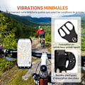 Miniatyrbild 2 av 5: 4,5-7 tums smartphones cykeltelefonhållare, 360° rotation motorcykeltelefonhållare, universell Velo telefonhållare för elscooter, mountainbike