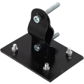 Miniatyrbilde 1 av 5: Elektrisk sykkelkurvmontering Universal festebrakett Sykkelmontering (svart) (1 stk)