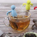 Miniatyrbillede 5 af 5: 2 stk. rustfrit stål silikone te-infuser, hængende te-filter te-infuser til løs te silikone te-infusere til tekande, kopper og kop(Grøn)