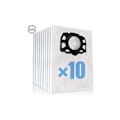 Miniatyrbilde 1 av 5: 10 støvsugerposer for Kärcher WD4 WD5 WD6, egnet for Kärcher MV4, MV5, MV6 vann- og støvsuger 2.863-006.0