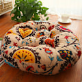 Miniatyrbilde 1 av 5: Rund pute gulvstol pute, restaurant stol pute pustende sete pute tatami gulvpute ideell for hjem/kontor/spisestue stol/sofa - 45c