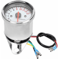 Miniatyrbillede 1 af 5: Motorcykel Tachometer Tachometer Gauge, 12V Universal Motorcykel LED Display Tachometer, Elektronisk Tachometer Meter Gauge 13000 RPM