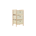 Pikkukuva 1 / 5: Säilytyshylly 3 koria beige setripuu