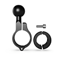 Miniatyrbillede 1 af 5: 1\" Kugleled 360° Rotation til 22mm-32mm Universelt Cykeltelefonholder