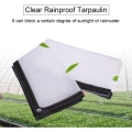 Miniatyrbillede 2 af 3: Regnfast film til gennemsigtige haveplanter (2X3m med 10 bolde)
