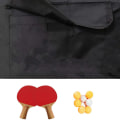 Miniatyrbilde 2 av 4: Ping-Pong-borddeksel - Vanntett beskyttende deksel 280 x 76 x 156 cm for sammenslått og utfoldet ping-pong-bord - Mot snø, regn og UV